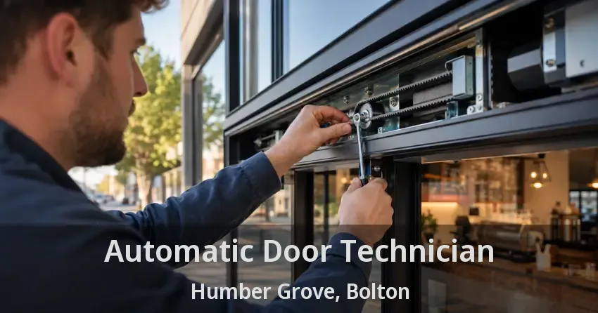 Automatic Door Technician Humber Grove, Bolton - ON
