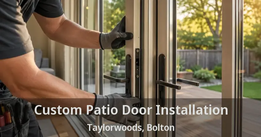 Custom Patio Door Installation Taylorwoods, Bolton - ON