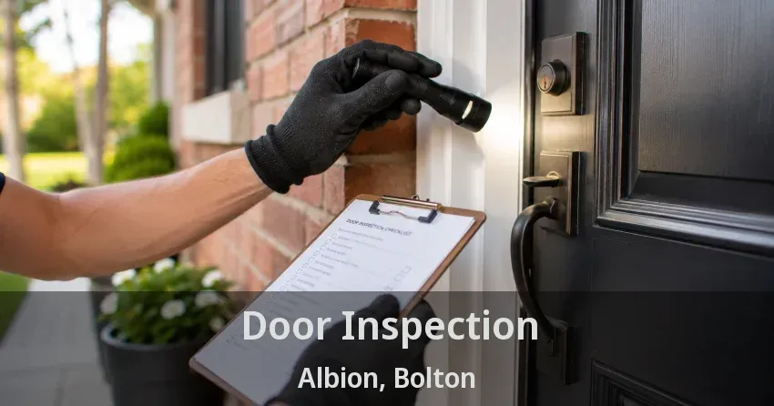 Door Inspection Albion, Bolton - ON