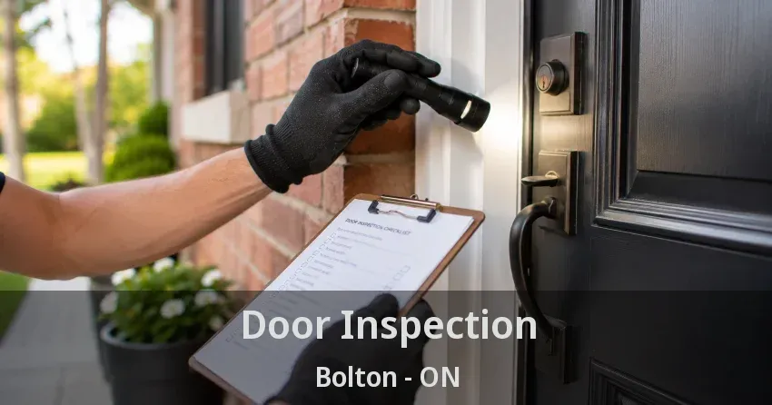 Door Inspection Bolton - ON