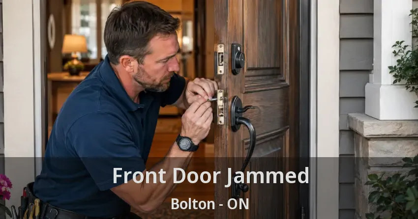 Front Door Jammed Bolton - ON