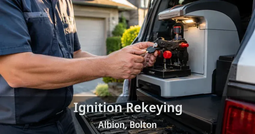 Ignition Rekeying Albion, Bolton - ON