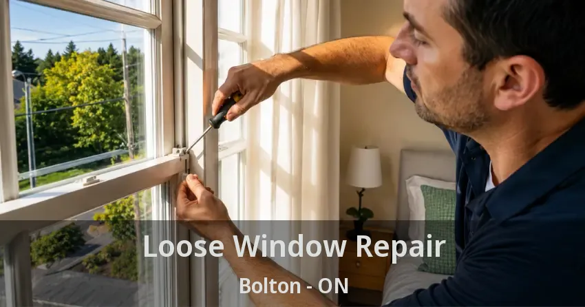 Loose Window Repair Bolton - ON