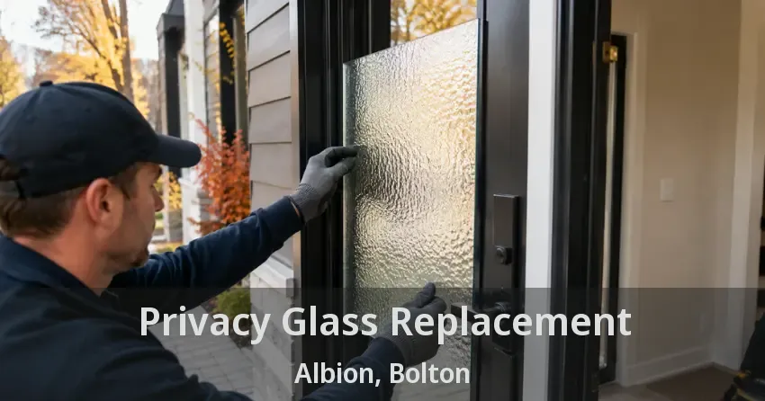 Privacy Glass Replacement Albion, Bolton - ON