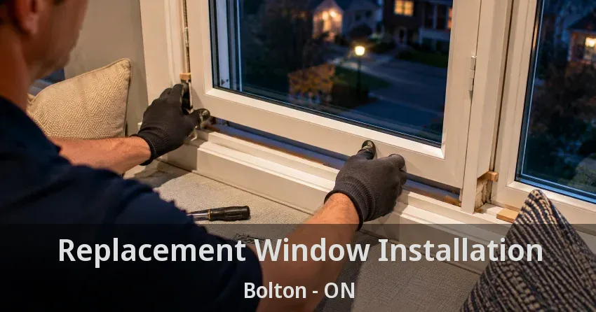 Replacement Window Installation Bolton - ON