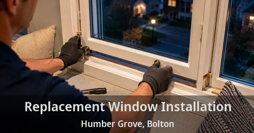 Replacement Window Installation Humber Grove, Bolton - ON