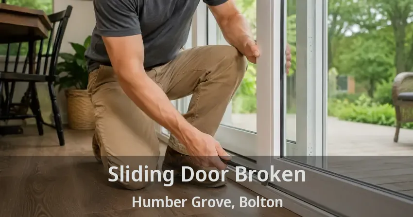 Sliding Door Broken Humber Grove, Bolton - ON