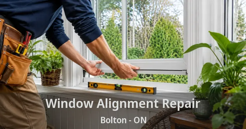 Window Alignment Repair Bolton - ON